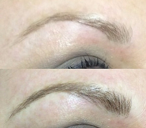 Second Microblading Before And After Picture