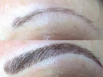 Third Microblading Before And After Picture