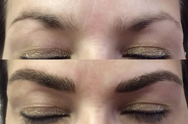 Fifth Microblading Before And After Picture
