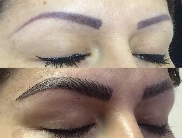 Eigth Microblading Before And After Picture