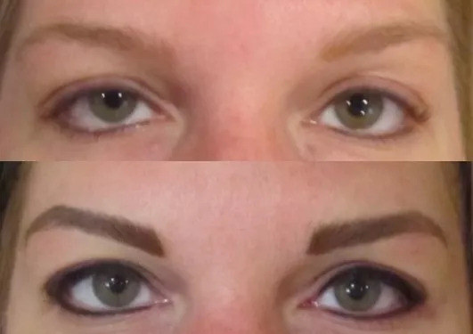 Fourth Eyeliner Before And After Picture